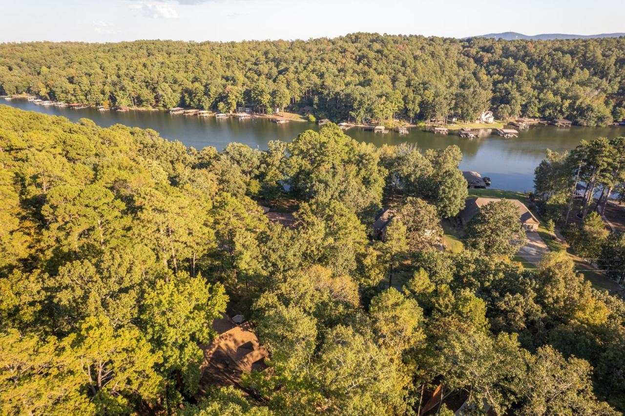 Luxury Rock Creek Cabin W Deck By Lake Hamilton ฮอตสปริงส์ ภายนอก รูปภาพ